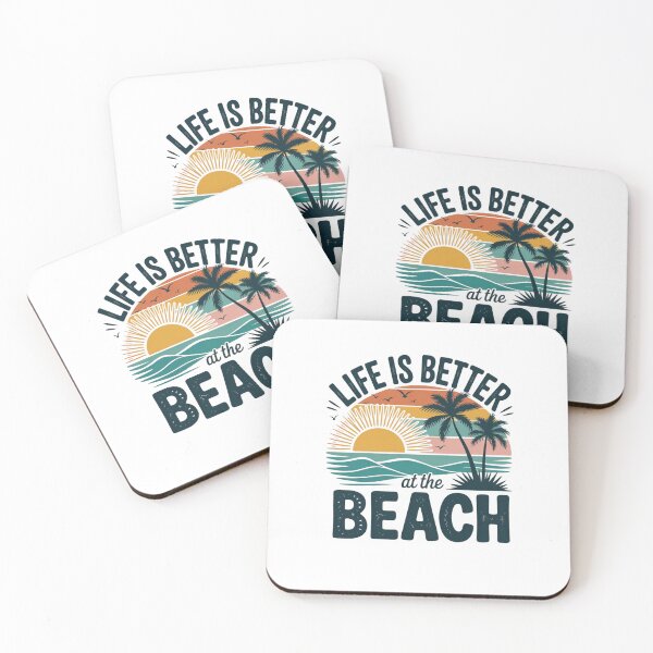 Item preview, Life is better at the beach designed and sold by Mateusz Majcherek.