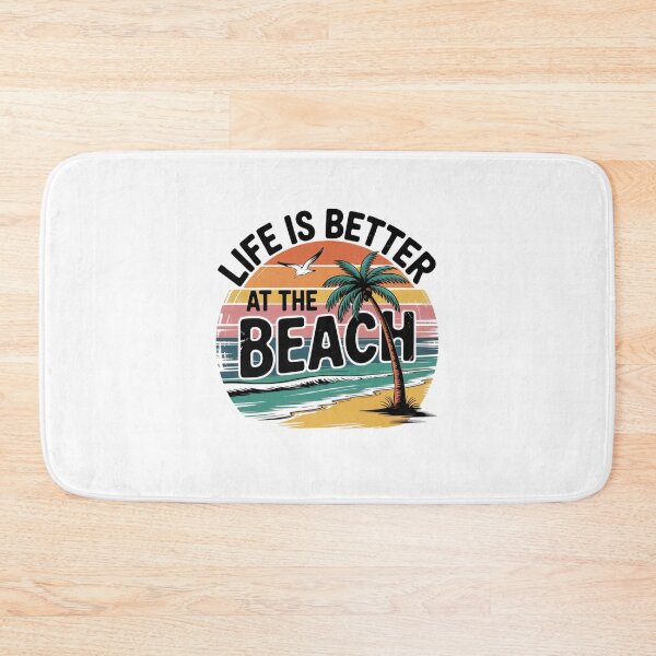 Item preview, Life is better at the beach designed and sold by Mateusz Majcherek.
