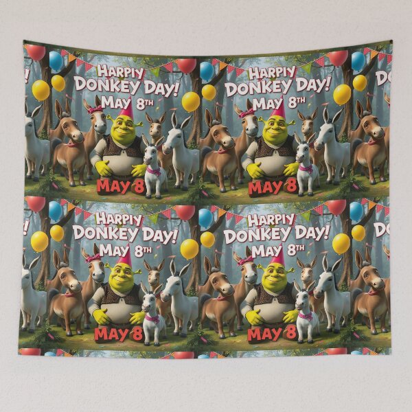 Item preview, Happy Donkey Day May 8th designed and sold by casamomo.
