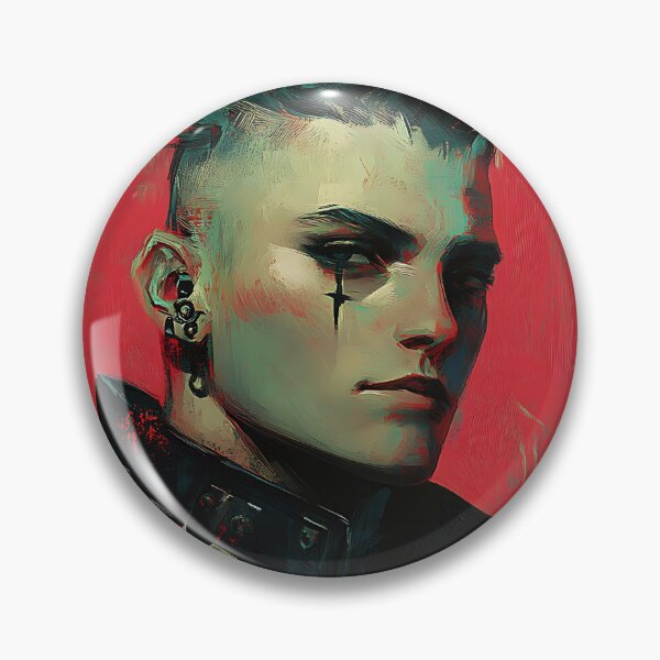 Item preview, Synthpunk Portrait: Futuristic Synth designed and sold by bapupa.