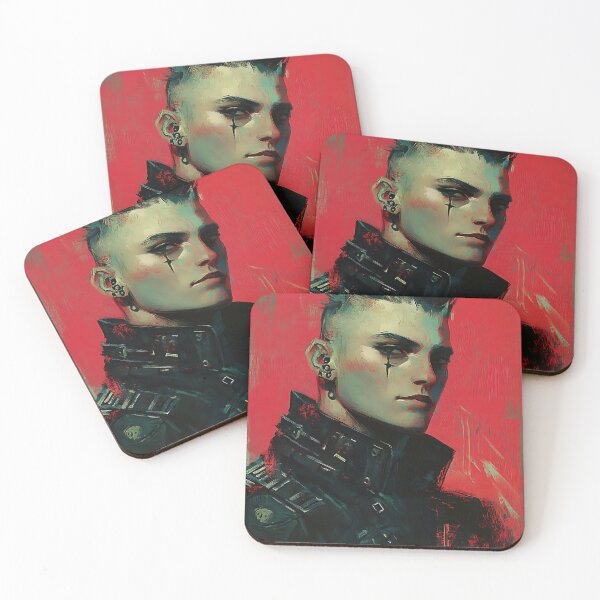 Item preview, Synthpunk Portrait: Futuristic Synth designed and sold by bapupa.