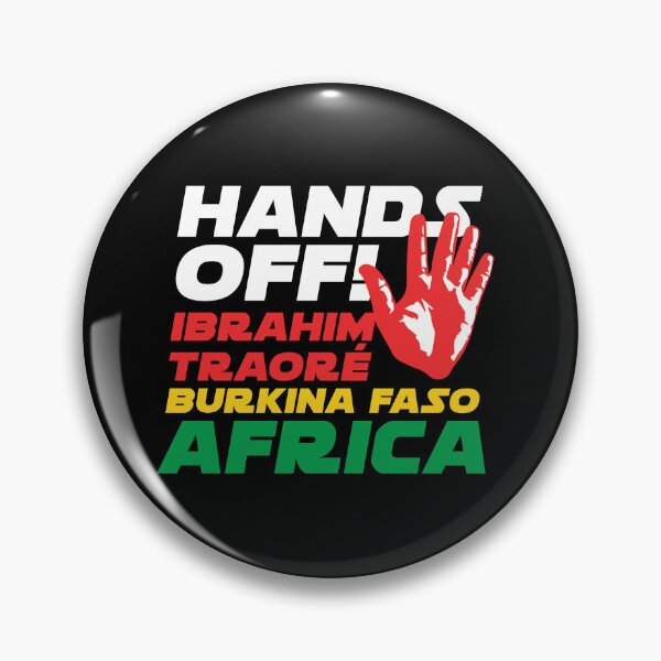 Item preview, Hands off Ibrahim Traoré of Burkina Faso - AFRICA designed and sold by Wolagno.