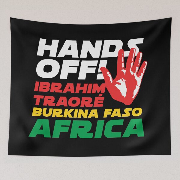 Item preview, Hands off Ibrahim Traoré of Burkina Faso - AFRICA designed and sold by Wolagno.