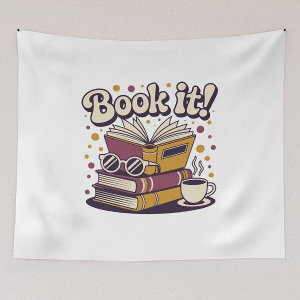Item preview, Book it! designed and sold by Mateusz Majcherek.