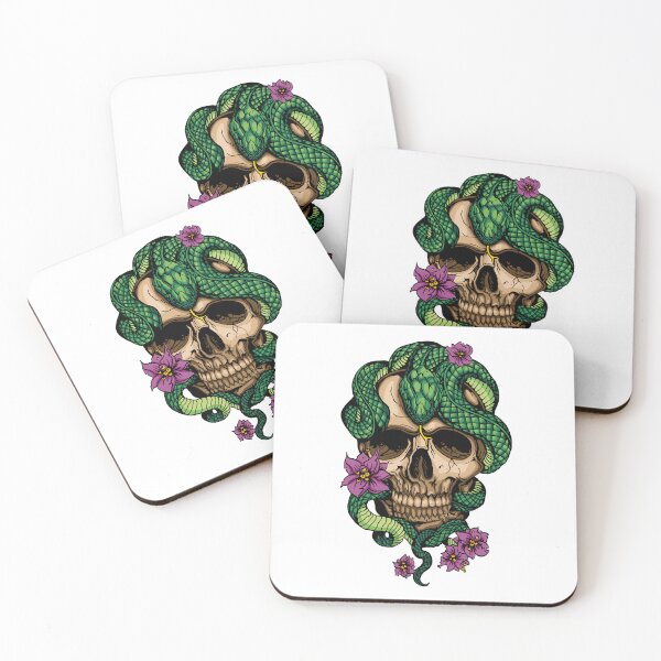 Item preview, New Beginnings Skull designed and sold by TheMoonlightShop.