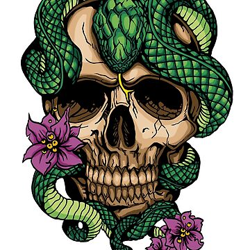 Artwork thumbnail, New Beginnings Skull by TheMoonlightShop