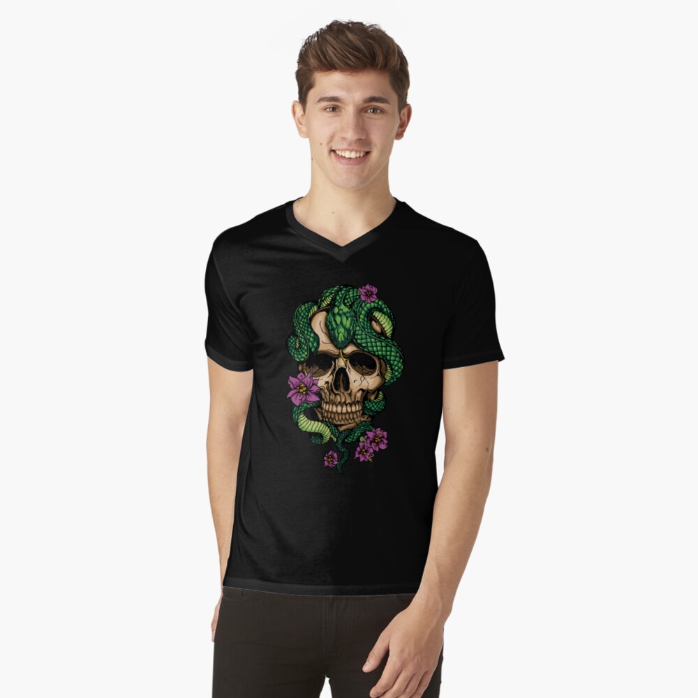 Item preview, V-Neck T-Shirt designed and sold by hjalte81.