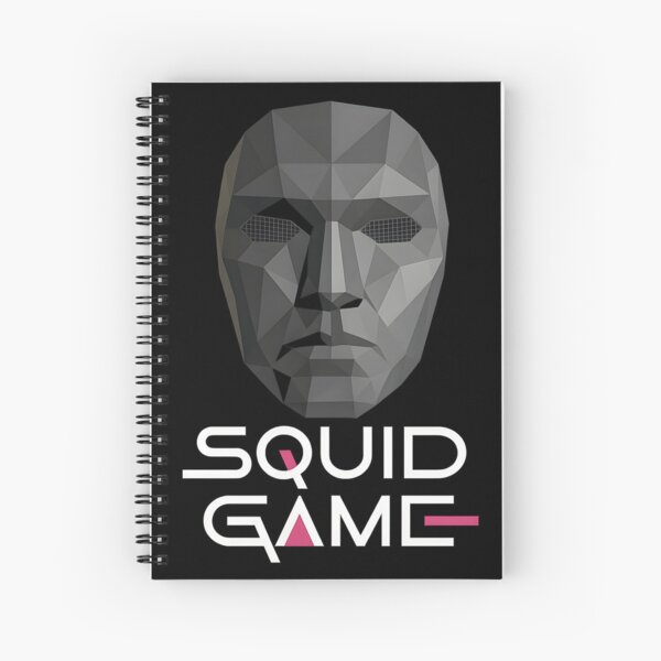 Item preview, Squid Game Front Man Mask with Logo – High Detail Vector Art | Minimalist Korean Netflix Design designed and sold by WAUZ.