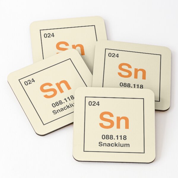 Item preview, Element of Perpetual Snacking Funny Foodie Periodic Table Snackium designed and sold by Stadify.
