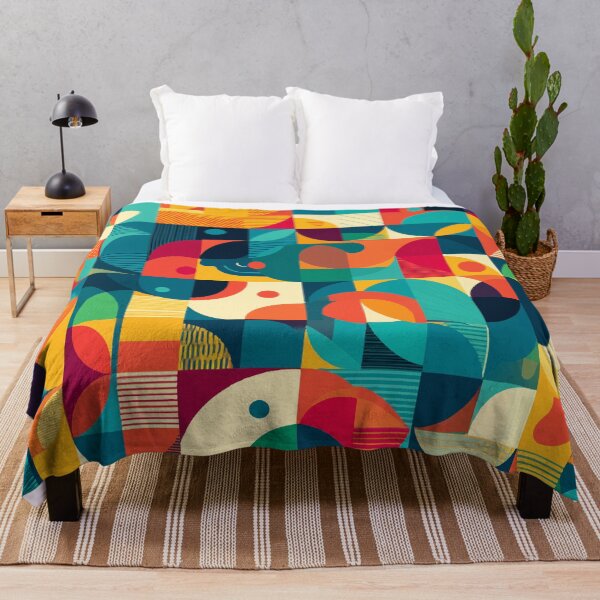 Item preview, Color Symphony — Abstract Geometric Pattern designed and sold by Moss and Moon Studio.