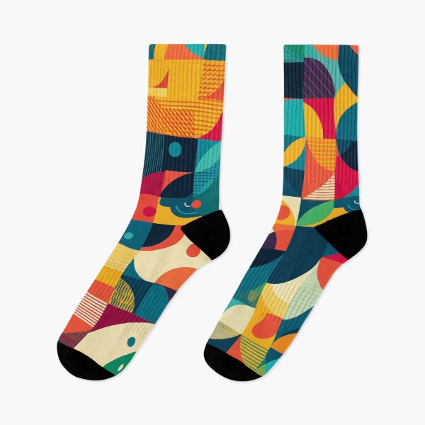Item preview, Color Symphony — Abstract Geometric Pattern designed and sold by Moss and Moon Studio.