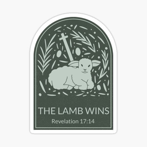 Item preview, The Lamb Wins Bible Revelation designed and sold by Desert Manna Designs.
