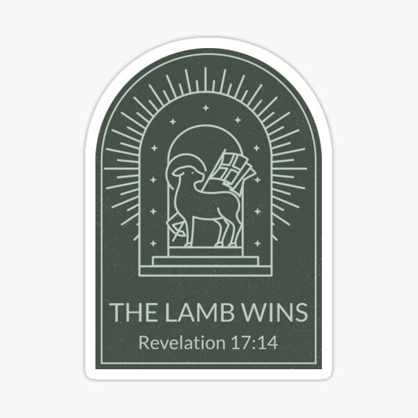 Item preview, The Lamb Wins Bible Revelation designed and sold by Desert Manna Designs.