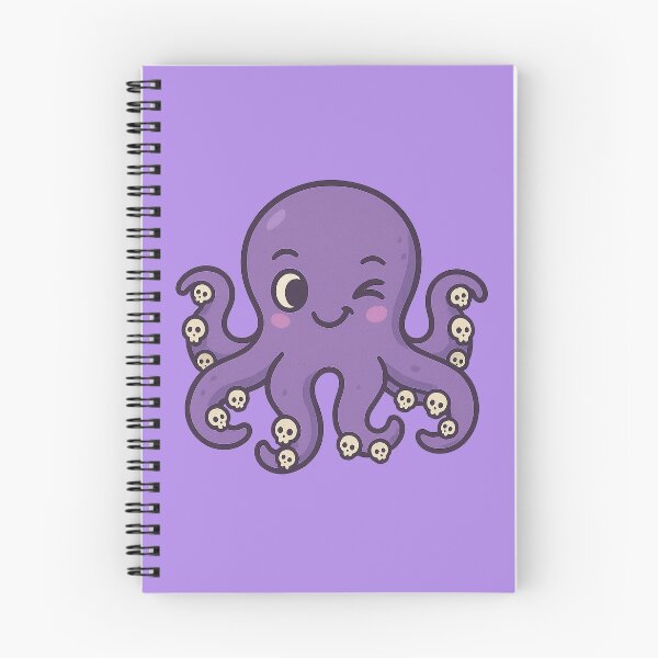 Item preview, Winking Octopus with Skulls designed and sold by Analog-attire.