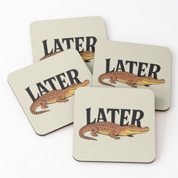 Item preview, Later Gator, Funny Sarcastic Alligator Design Y2K designed and sold by Darkifun.