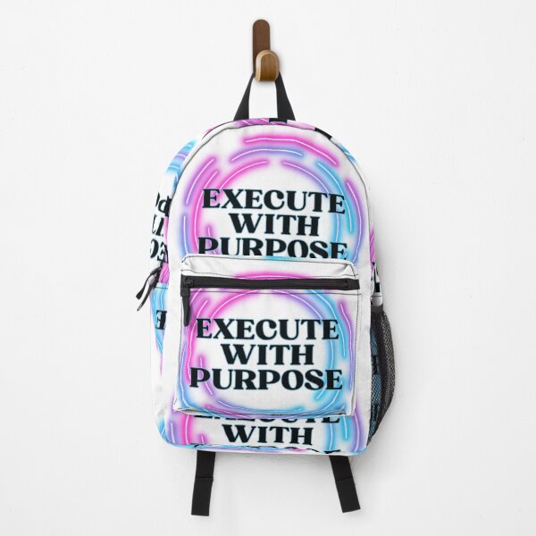 Item preview, Strategic Action Art | Execute With Purpose | Neon Leadership Gift designed and sold by TextMuse.