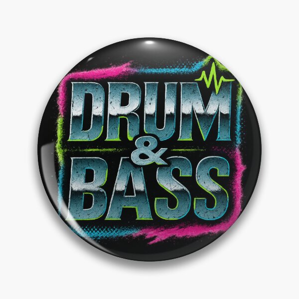 Item preview, DRUM & BASS #2 (UK RAVE STYLE) designed and sold by RICK-TURNER.