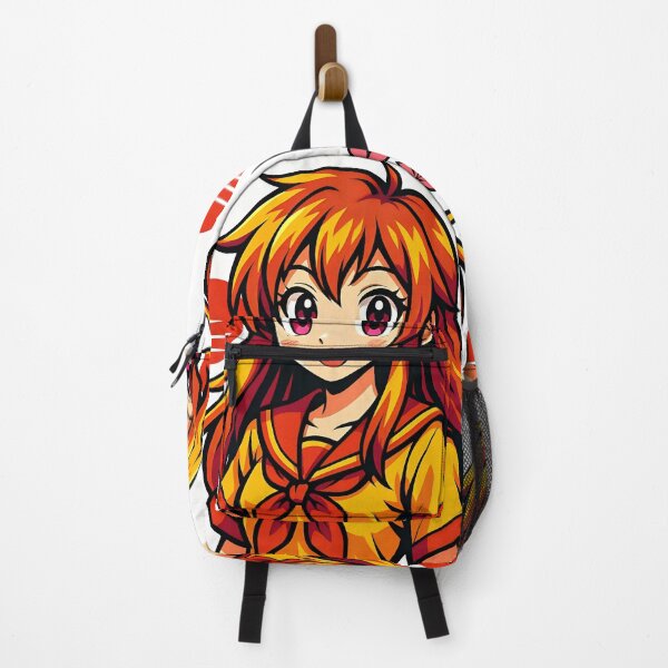 Item preview, Vibrant Anime Girl with Sakura Blossoms in Japanese School Uniform designed and sold by Amr Siam.
