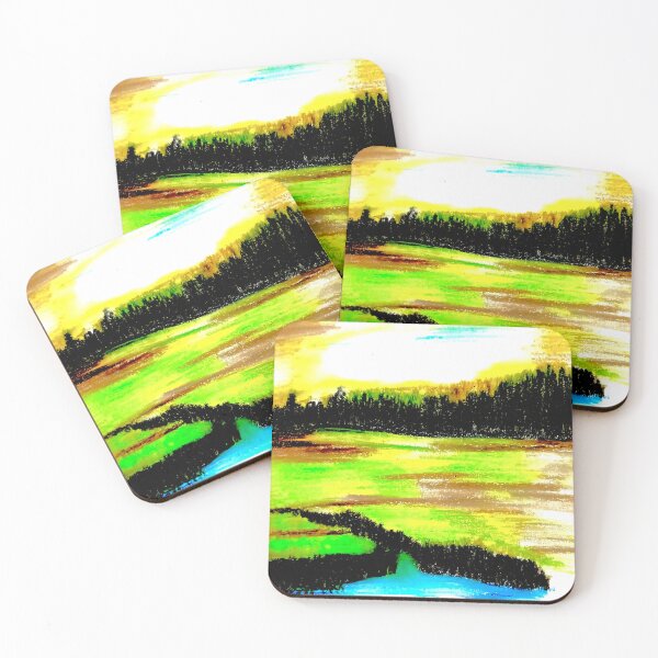 Item preview, beautiful colourful sunset scenery designed and sold by NivyasArtistry.