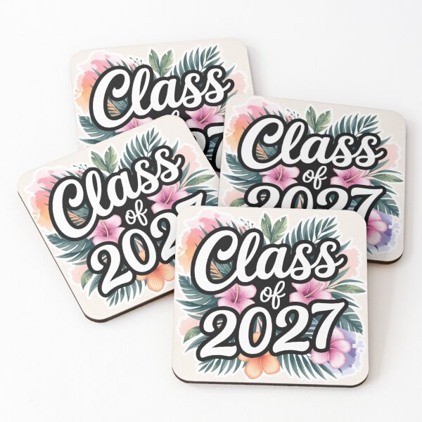 Item preview, Floral Class Of 2027 designed and sold by BassHeadMomma.