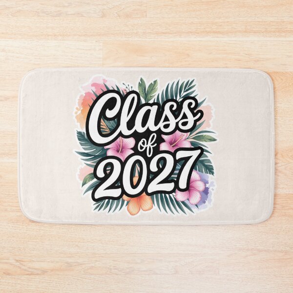 Item preview, Floral Class Of 2027 designed and sold by BassHeadMomma.