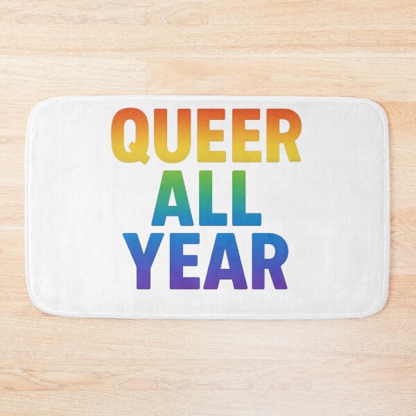 Item preview, QUEER ALL YEAR designed and sold by TesterTees.