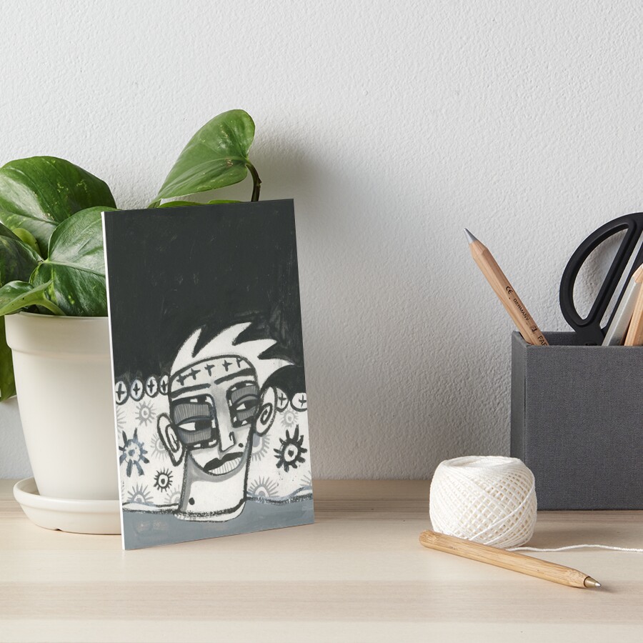 Item preview, Art Board Print designed and sold by studiobloknote.