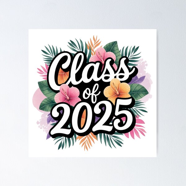 Item preview, Floral Class Of 2025 designed and sold by StephanieBrock.