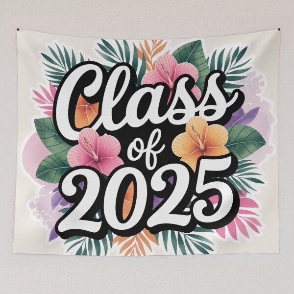 Item preview, Floral Class Of 2025 designed and sold by BassHeadMomma.
