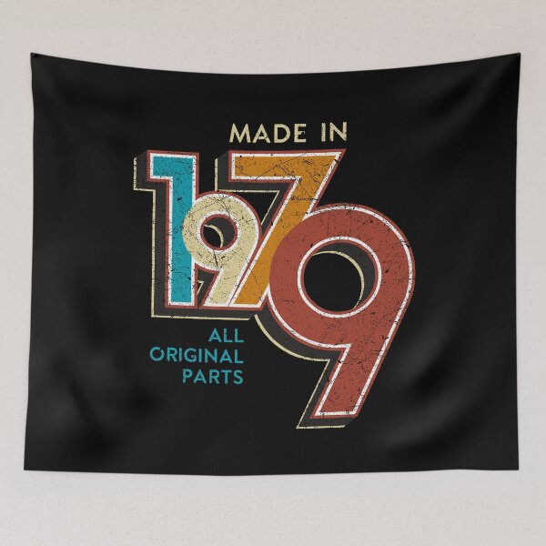 Item preview, Vintage 1979 Retro Birthday – Classic 70s Aesthetic Design designed and sold by MintaApparel.