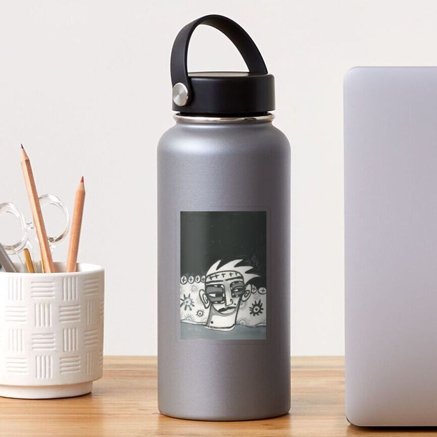 Item preview, Transparent Sticker designed and sold by studiobloknote.