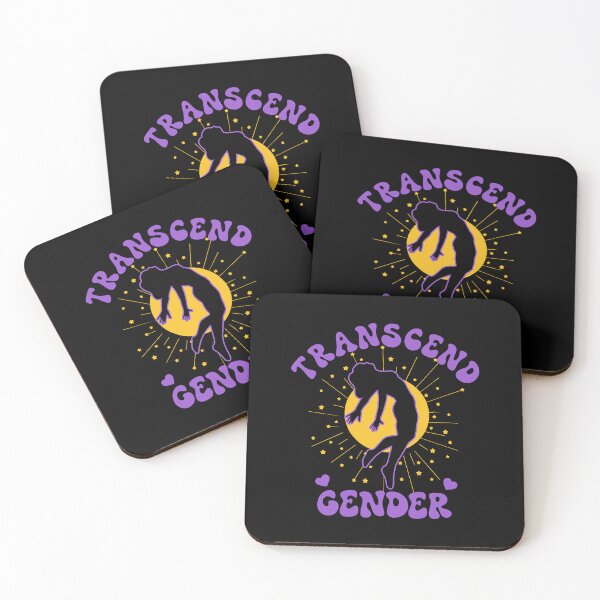 Item preview, Transcend Gender – Nonbinary Pride  designed and sold by RetroRayDesigns.