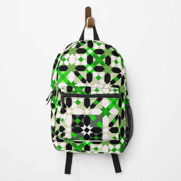 Item preview, Complex Abstract Geometry in Green and Beige designed and sold by Tarjiart.