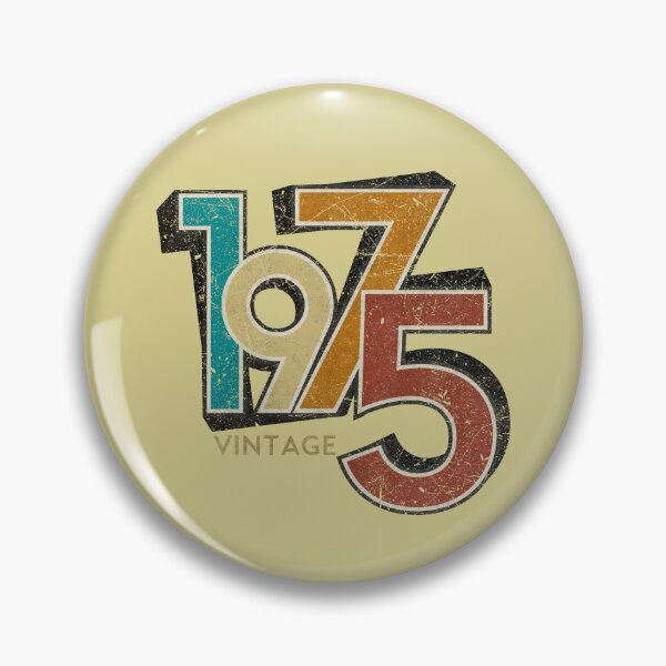 Item preview, Vintage 1975 Retro Birthday – Classic 70s Aesthetic Design designed and sold by MintaApparel.