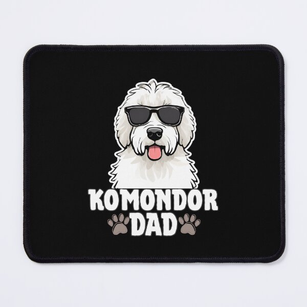 Item preview, Komondor Dad – Strong, Protective & Unmistakably Bold designed and sold by GoodyPaws.