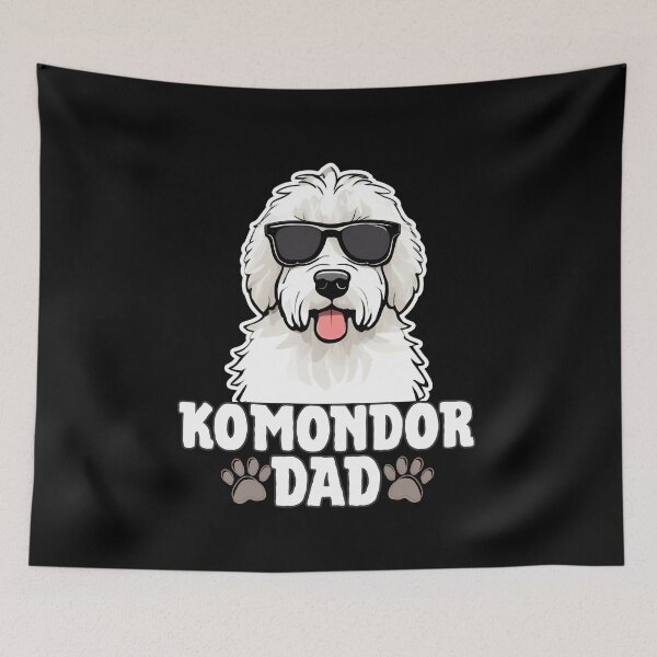 Item preview, Komondor Dad – Strong, Protective & Unmistakably Bold designed and sold by GoodyPaws.