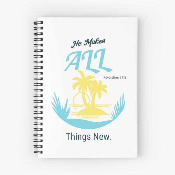Item preview, He Makes All Things New Biblical Sayings designed and sold by Desert Manna Designs.