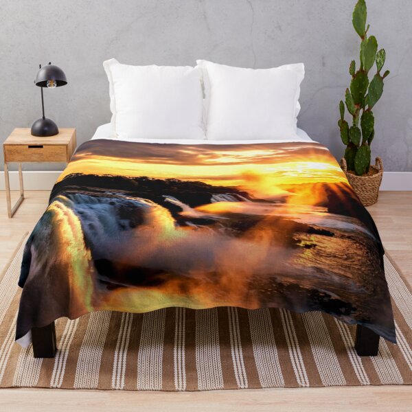 Item preview, Golden Cascade: Nature's Twilight Symphony designed and sold by Exodoi.