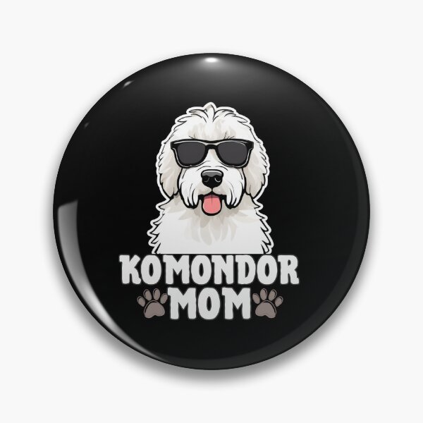 Item preview, Komondor Mom – Powerful, Proud & Fiercely Protective designed and sold by GoodyPaws.