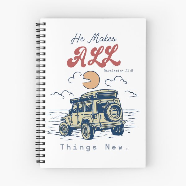 Item preview, He Makes All Things New Biblical Sayings designed and sold by Desert Manna Designs.