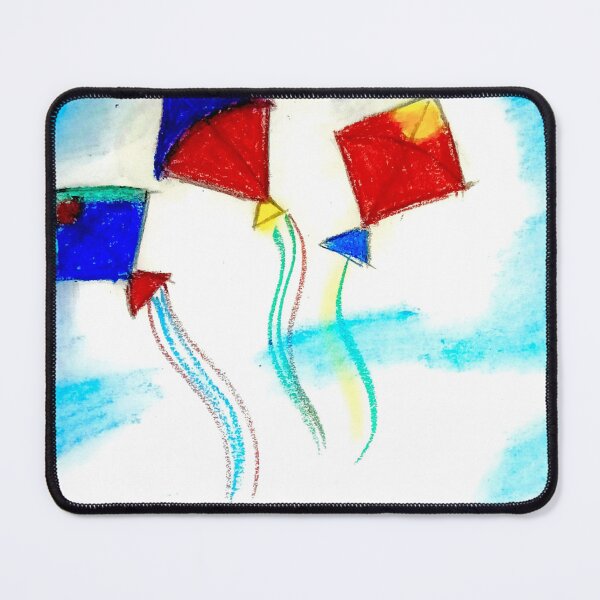 Item preview, beautiful kite scenery drawing designed and sold by NivyasArtistry.