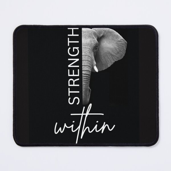 Item preview, Strength Within – The Spirit of the Elephant designed and sold by CookieCreature.