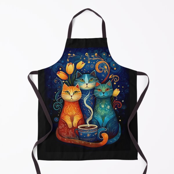 Item preview, Cats, Coffee and Tulups designed and sold by Blue Horse Photo Magic.