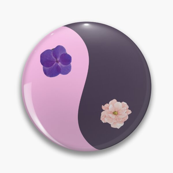 Item preview, Yin Yang Flowers designed and sold by CookieCreature.