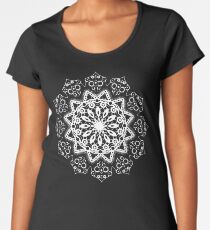 White Lace Women's Premium T-Shirt