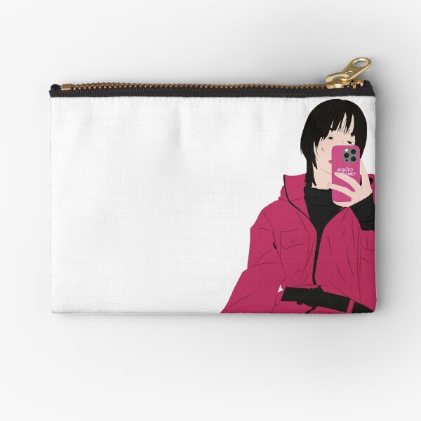 Item preview, Kang No-eul Pink Guard Selfie Squid Game Netflix  designed and sold by KamiTrendz.