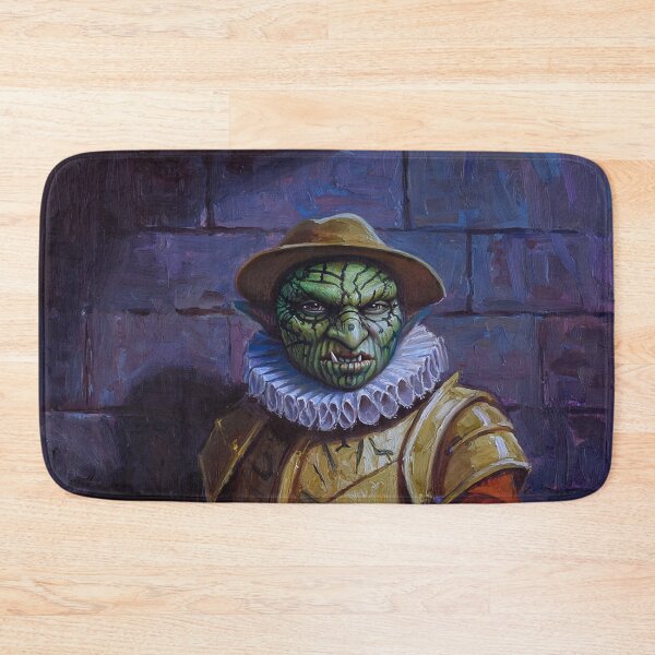 Item preview, Fantasy RPG style Orc warrior knight illustration painting art designed and sold by Vintage Designs +.