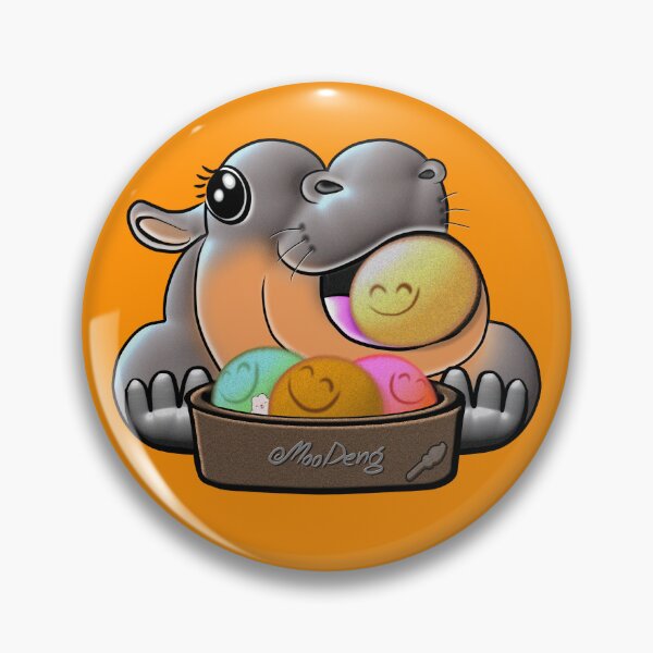 Item preview, TRY...LITTLE HIPPO IN THE RABBIT'S HEAD V2 designed and sold by TRYaDOO.