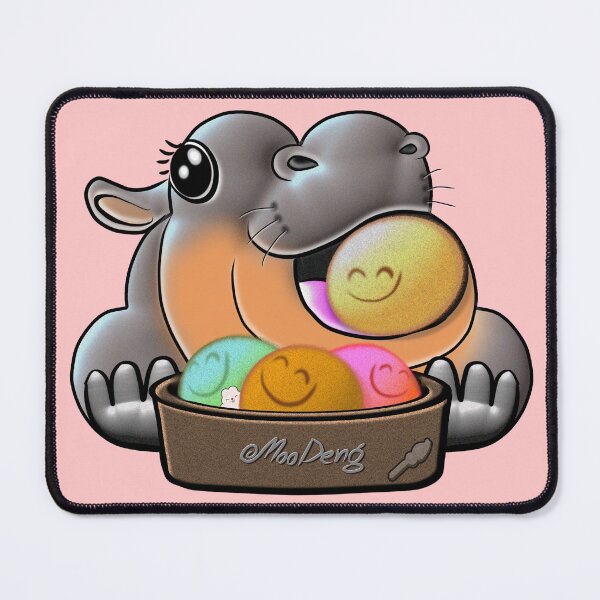 Item preview, TRY...LITTLE HIPPO IN THE RABBIT'S HEAD V2 designed and sold by TRYaDOO.