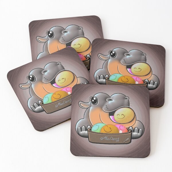 Item preview, TRY...LITTLE HIPPO IN THE RABBIT'S HEAD V2 designed and sold by TRYaDOO.